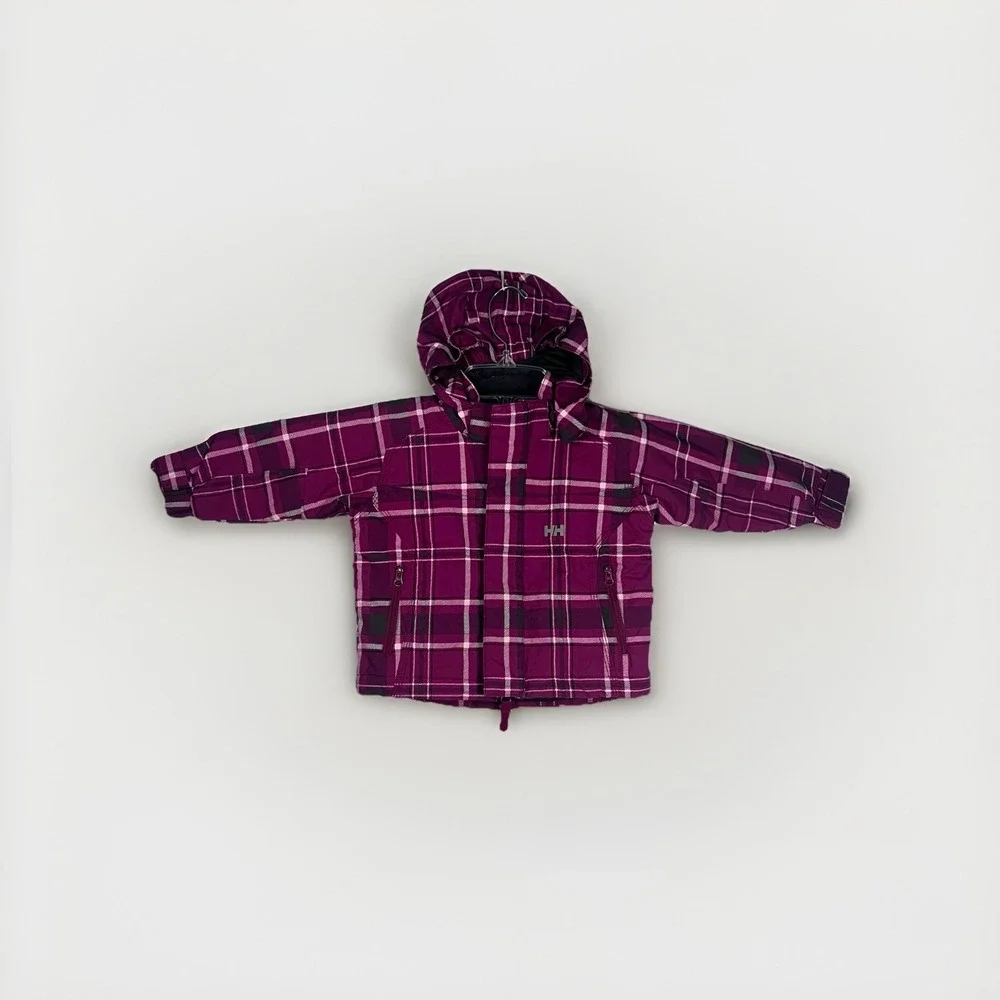 Helly Hansen Toddler Snowboard Ski Jacket Size 86/1 year Pink Plaid Kids
